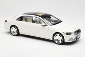 Mercedes Maybach S680 4Matic X223 Diamond Blanco Norev 1:18 183918 Metal - imagen 6 de 8