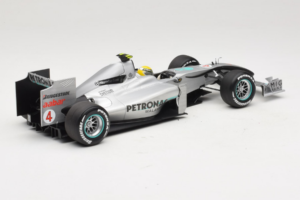 Mercedes MGP W01 #4 N. Rosberg Mercedes GP Showcar 2010 Minichamps 1:18 150100074 Metal - imagen 2 de 7