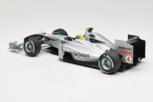 Mercedes MGP W01 #4 N. Rosberg Mercedes GP Showcar 2010 Minichamps 1:18 150100074 Metal - imagen 5 de 7