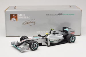 Mercedes MGP W01 #4 N. Rosberg Mercedes GP Showcar 2010 Minichamps 1:18 150100074 Metal - imagen 7 de 7