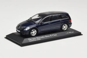 Mercedes R-Class W251 Tanzanite Blue Minichamps 1:43 B66962215 Metal - imagen 2 de 4