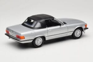 Mercedes R107 380 SL Plata Norev 1:18 183725 Metal - imagen 3 de 8