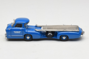 Mercedes Renntransporter Blue Wonder CMC 1:43 M-036K Metal - imagen 4 de 8