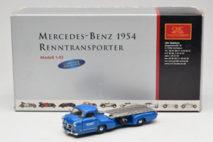 Mercedes Renntransporter Blue Wonder CMC 1:43 M-036K Metal - imagen 8 de 8