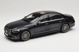 Mercedes S-Class W223 AMG Line Anthracite Blue Norev 1:18 183800 Metal