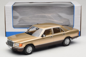 Mercedes S-Class W126 Metallic Beige MCG 1:18 MCG18548 Metal - imagen 6 de 6