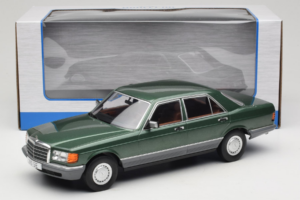 Mercedes S-Class W126 Metallic Green MCG 1:18 MCG18549 Metal - imagen 6 de 6