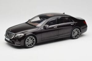 Mercedes S-Class W222 AMG Line Ruby Negro Metallic Norev 1:18 183483 Metal