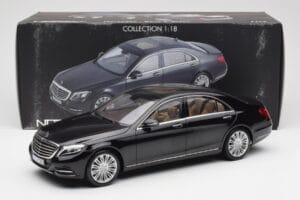 Mercedes S-Class W222 Negro Metallic Norev 1:18 183480 Metal - imagen 8 de 8