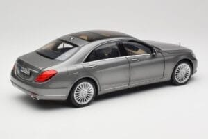 Mercedes S-Class W222 Grey Metallic Norev 1:18 183481 Metal - imagen 3 de 8