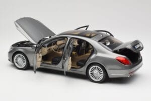 Mercedes S-Class W222 Grey Metallic Norev 1:18 183481 Metal - imagen 5 de 8