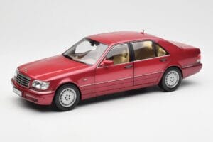 Mercedes S500 W140 Rojo Metallic Norev 1:18 183579 Metal