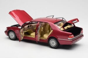 Mercedes S500 W140 Rojo Metallic Norev 1:18 183579 Metal - imagen 5 de 8