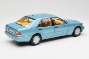 Mercedes S500 W140 Turquesa Metálico Norev 1:18 183561 Metal - imagen 3 de 8