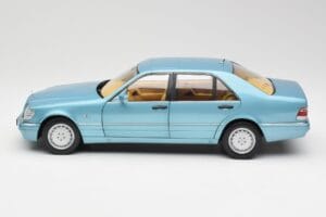 Mercedes S500 W140 Turquesa Metálico Norev 1:18 183561 Metal - imagen 4 de 8
