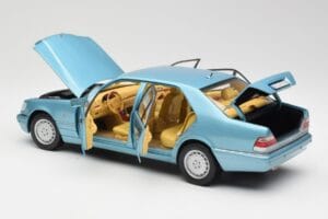 Mercedes S500 W140 Turquesa Metálico Norev 1:18 183561 Metal - imagen 5 de 8