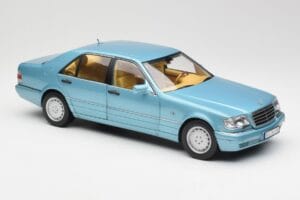 Mercedes S500 W140 Turquesa Metálico Norev 1:18 183561 Metal - imagen 6 de 8