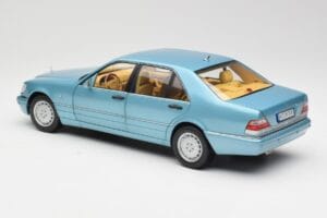 Mercedes S500 W140 Turquesa Metálico Norev 1:18 183561 Metal - imagen 7 de 8