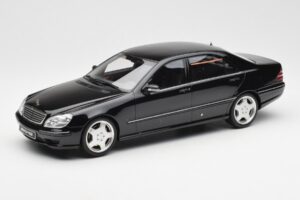 Mercedes AMG S55 W220 Negro Otto 1:18 OT832 Resina