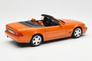 Mercedes SL 500 R129 Naranja Metallic Norev 1:18 183752 Metal - imagen 3 de 8