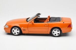 Mercedes SL 500 R129 Naranja Metallic Norev 1:18 183752 Metal - imagen 4 de 8