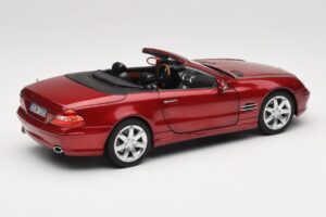 Mercedes SL 500 R230 Red Metallic Edición Limitada Norev 1:18 183841 Metal - imagen 3 de 8