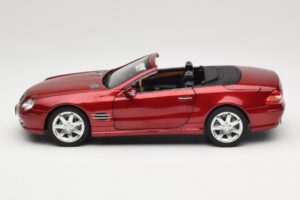 Mercedes SL 500 R230 Red Metallic Edición Limitada Norev 1:18 183841 Metal - imagen 4 de 8