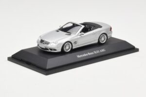 Mercedes SL 55 AMG R230 Plata Minichamps 1:43 B66962347 Metal - imagen 2 de 4