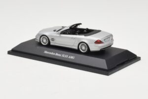 Mercedes SL 55 AMG R230 Plata Minichamps 1:43 B66962347 Metal - imagen 3 de 4