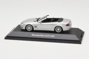Mercedes SL 55 AMG R230 Plata Minichamps 1:43 B66962347 Metal