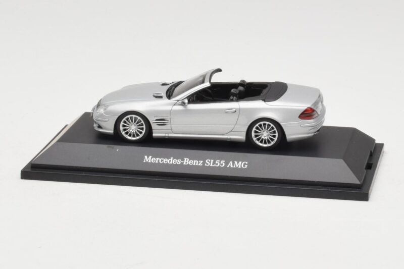 Mercedes SL 55 AMG R230 Plata Minichamps 1:43 B66962347 Metal