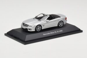 Mercedes SL 63 AMG R230 Silver Metallic Minichamps 1:43 B66960018 Metal - imagen 2 de 4