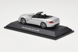 Mercedes SL 65 AMG R230 Plata Minichamps 1:43 B66960601 Metal - imagen 3 de 4