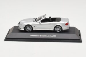 Mercedes SL 65 AMG R230 Plata Minichamps 1:43 B66960601 Metal