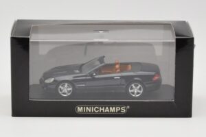 Mercedes SL R230 Negro Minichamps 1:43 B66961922 Metal - imagen 4 de 4