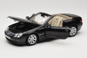 Mercedes SL R129 Negro Minichamps 1:18 B66962171 Metal - imagen 2 de 11