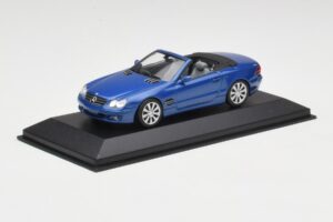 Mercedes SL R230 Tanzanite Azul Minichamps 1:43 B66962250 Metal - imagen 2 de 4