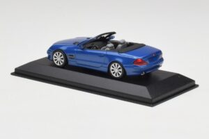 Mercedes SL R230 Tanzanite Azul Minichamps 1:43 B66962250 Metal - imagen 3 de 4