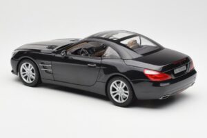 Mercedes SL R231 Magnetite Negro Metálico Norev 1:18 B66960107 Metal - imagen 8 de 9