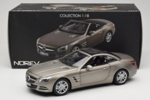 Mercedes SL500 R231 Dark Grey Matt Norev 1:18 183590 Metal - imagen 9 de 9