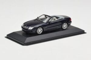 Mercedes SL500 R129 Dark Blue Metallic Minichamps 1:43 SL001 Metal - imagen 2 de 4