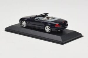 Mercedes SL500 R129 Dark Blue Metallic Minichamps 1:43 SL001 Metal - imagen 3 de 4