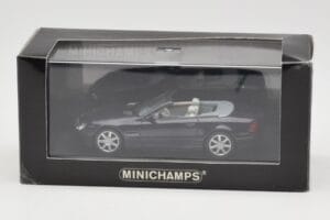 Mercedes SL500 R129 Dark Blue Metallic Minichamps 1:43 SL001 Metal - imagen 4 de 4