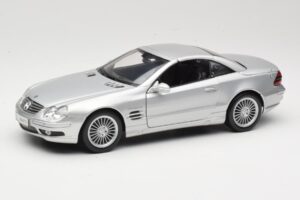 Mercedes SL55 AMG R230 Plata Maisto 1:18 36894 Metal
