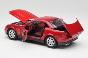 Mercedes SLK 230 R170 Rojo Maisto 1:18 56023 Metal - imagen 6 de 9