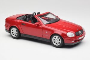 Mercedes SLK 230 R170 Rojo Maisto 1:18 56023 Metal - imagen 7 de 9