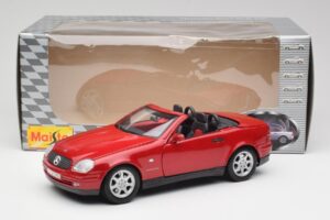 Mercedes SLK 230 R170 Rojo Maisto 1:18 56023 Metal - imagen 9 de 9