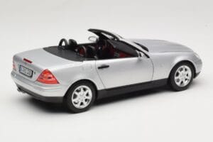 Mercedes SLK R170 Brilliant Silver Norev 1:18 183020 Metal - imagen 3 de 9