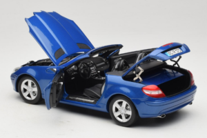 Mercedes SLK R171 Blue Metallic Minichamps 1:18 100033131 Metal - imagen 7 de 11