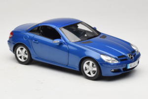 Mercedes SLK R171 Blue Metallic Minichamps 1:18 100033131 Metal - imagen 9 de 11